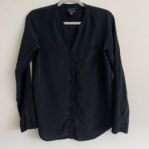 v cut Nordstrom blouse